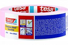 04333-00020-02 Tesa Малярная лента розовая для деликатных поверхностей 50 м × 38 мм