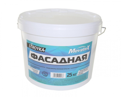 Movatex Stroyka краска в/д  фасадная фото 5