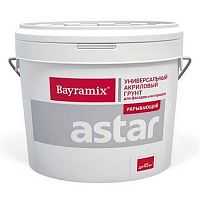 Bayramix Astar грунт укрывающий универсальный для внутренних и наружных работ.