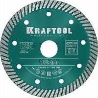 Алмазный диск KRAFTOOL TURBO 125 мм (22.2 мм, 10х2.4 мм)