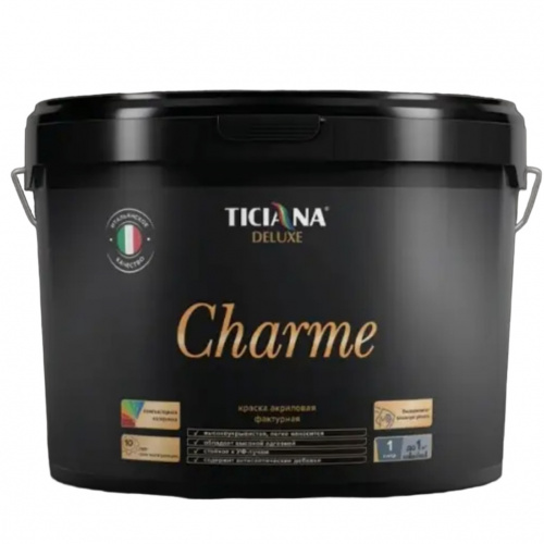 TICIANA DELUXE Charme Краска акриловая фактурная TICIANA DELUXE Charme Краска акриловая фактурная
