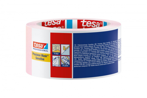 04333-00020-02 Tesa Малярная лента розовая для деликатных поверхностей 50 м × 38 мм фото 2 04333-00020-02 Tesa Малярная лента розовая для деликатных поверхностей 50 м × 38 мм фото 2