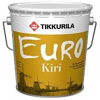 Tikkurila Euro Kiri износостойкий паркетный алкидно-уретановый лак полуматовый