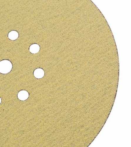 СМиТ шлифовальный диск на липучке: диаметр 225 мм/ Р180 - 9 отверстий фото 4