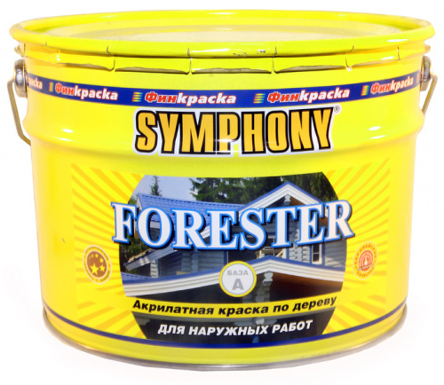 SYMPHONY FORESTER Акрилатная эластичная краска для деревянных фасадов