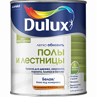 DULUX Полы и Лестницы краска  для дерева, ламината, паркета, плитки и бетона полуглянцевая