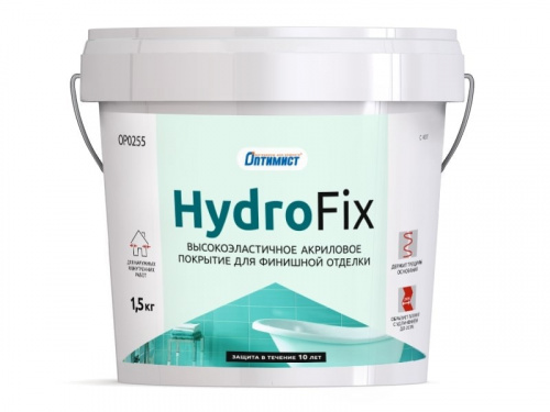 ОПТИМИСТ C407 Покрытие гидроизоляционное высокоэластичное HydroFix