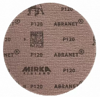MIRKA  ABRANET Шлифовальный мат на сетчатой синт. основе 125мм Р120