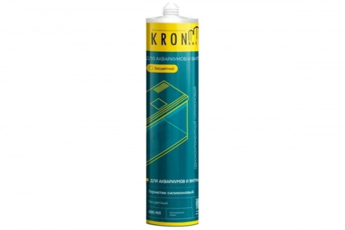 KRONbuild Герметик силиконовый для аквариумов и витрин