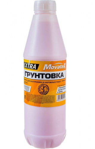 MOVATEX EXTRA грунт гл. проникн. для наруж. и вн. работ с биодоб. против плесени и грибка