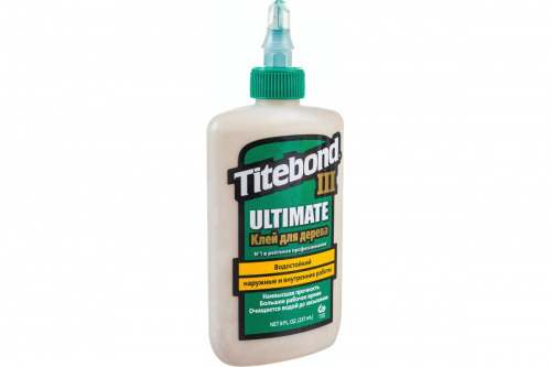 Titebond III ULTIMATE WOOD GLUE клей с повышенной влагостойкостью