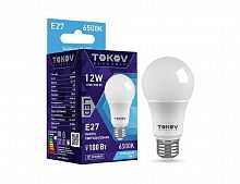 Лампа светодиодная 12Вт А60 6500К Е27 176-264В TOKOV ELECTRIC TKE-A60-E27-12-6.5K