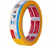 671025 ARCH PRO Малярная лента желтая Четкий край 25 м × 25 мм (30 дней)