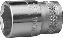 Торцовая головка KRAFTOOL FLANK, 1/4"", 12 мм