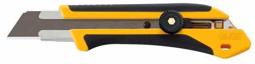 Нож OLFA с выдвижным лезвием, двухкомпонентный корпус, трещоточный фиксатор, 25мм фото 4